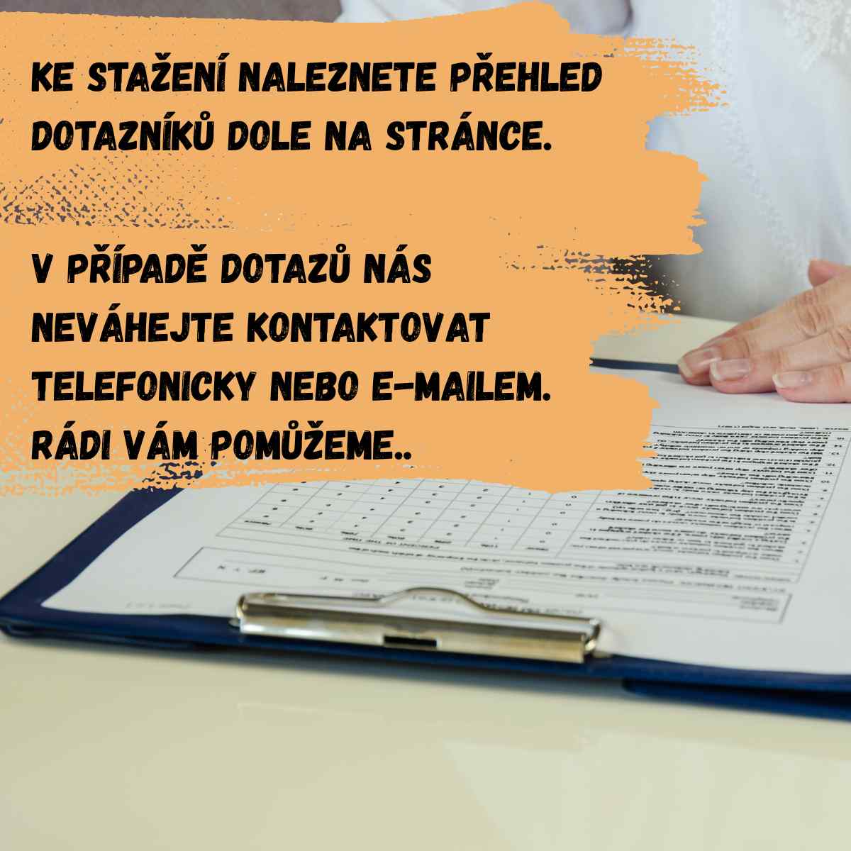 Dotazníky ke stažení - před návštěvou SPC